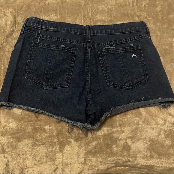 Rag & Bone Indigo shorts size 27 - Picture 2 of 5